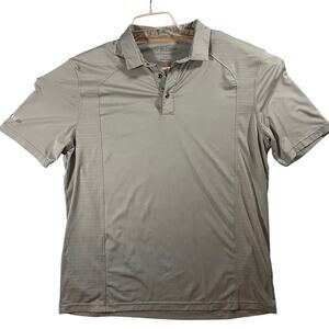 Sunice Men's Golf Polo shirt - Size Large  Grey dri-fit neutral golfcore